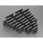Kit de receptacles large simple rangee pour cables customisables
